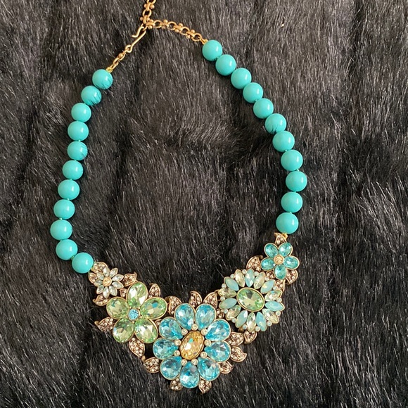 Heidi Daus | Jewelry | Heidi Daus Single Strand Turquoise Necklace The ...